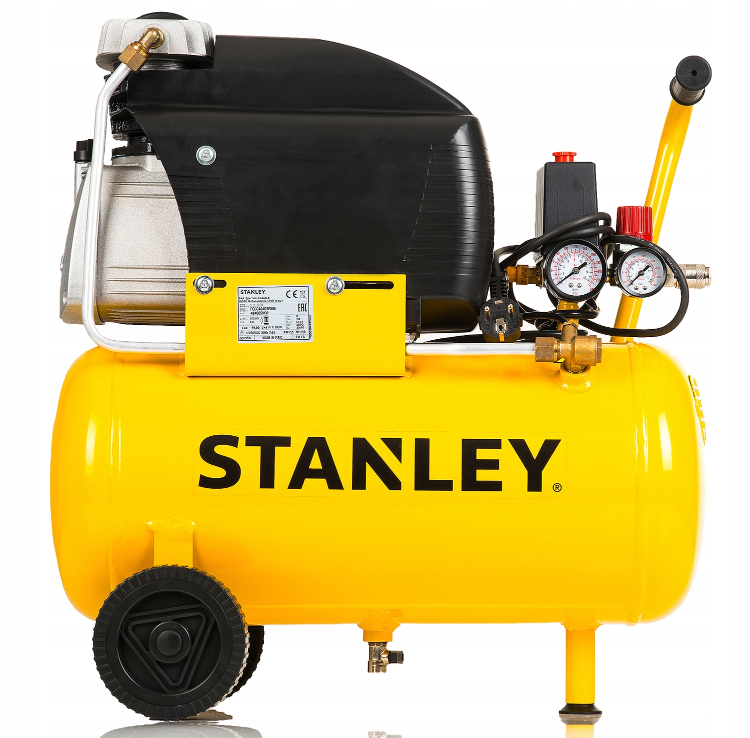 Olejový kompresor STANLEY 24L 8bar